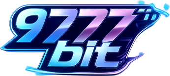 9777 bit ব্র্যান্ডের উষ্ণ বাদামি লোগো